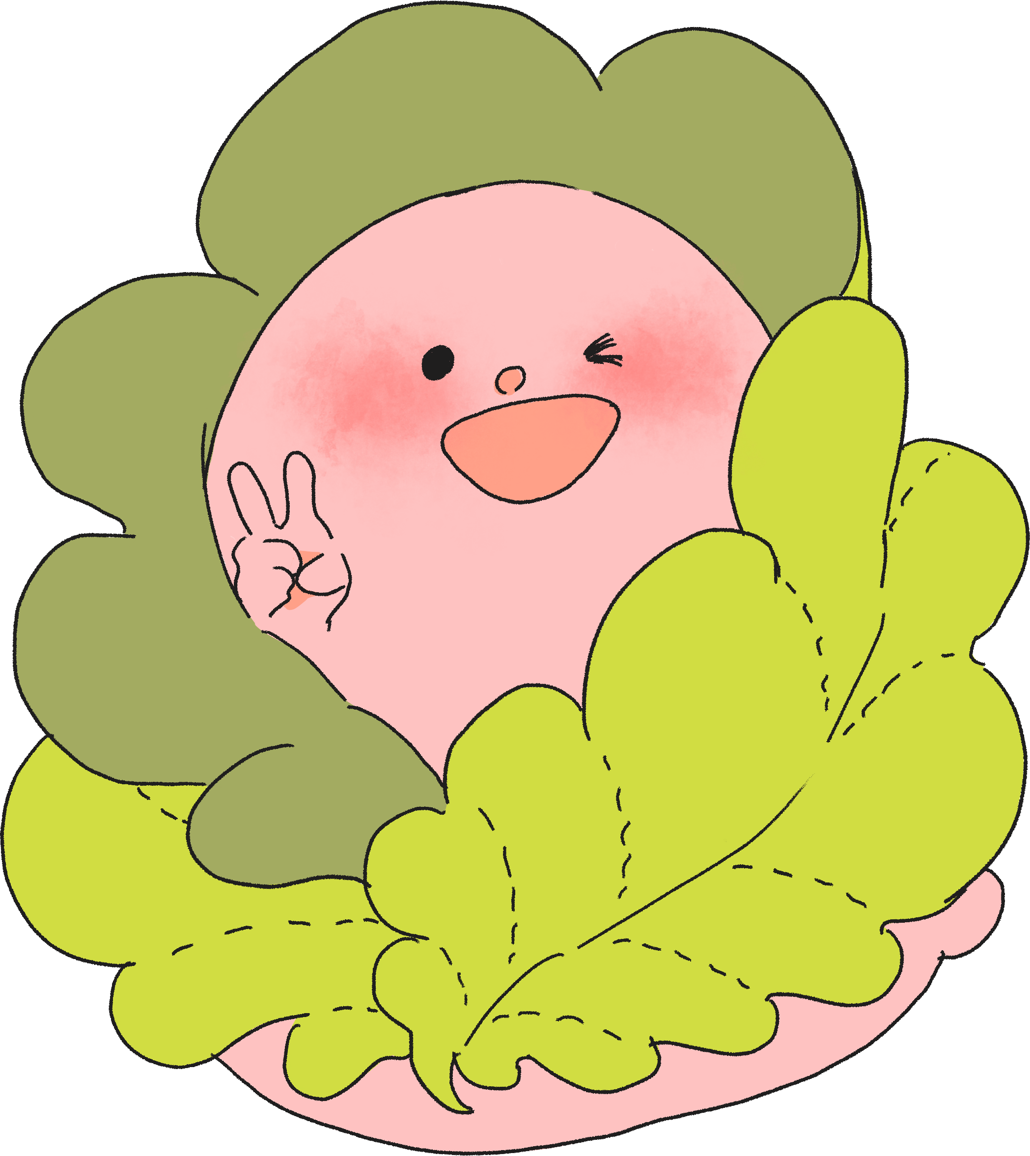 さくらもちくん_ピース.png